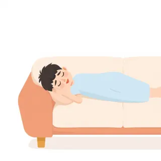 رسم توضيحي لكلمة rest