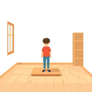 رسم توضيحي لكلمة floor