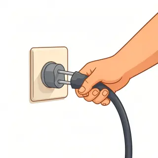رسم توضيحي لكلمة plug in