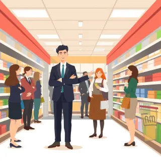 رسم توضيحي لكلمة manage