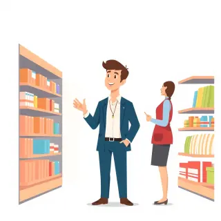 رسم توضيحي لكلمة manager