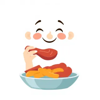 رسم توضيحي لكلمة taste