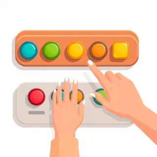 رسم توضيحي لكلمة operate