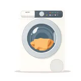 رسم توضيحي لكلمة washing machine