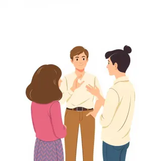 رسم توضيحي لكلمة introduce