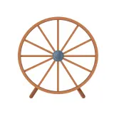 رسم توضيحي لكلمة wheel