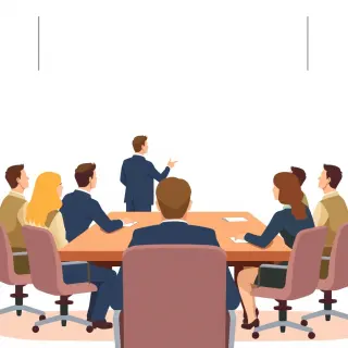 رسم توضيحي لكلمة boss