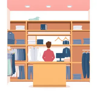 رسم توضيحي لكلمة business