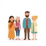 رسم توضيحي لكلمة folks
