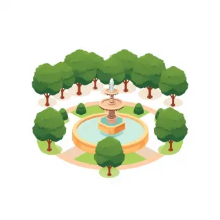 رسم توضيحي لكلمة middle