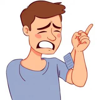 رسم توضيحي لكلمة pain