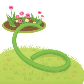 رسم توضيحي لكلمة hose