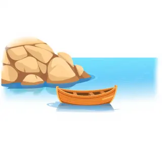 رسم توضيحي لكلمة sea