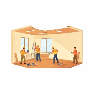 رسم توضيحي لكلمة enlarge