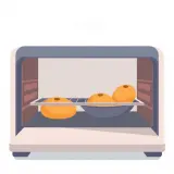 رسم توضيحي لكلمة oven