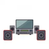 رسم توضيحي لكلمة stereo