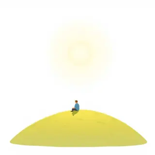رسم توضيحي لكلمة outdoors