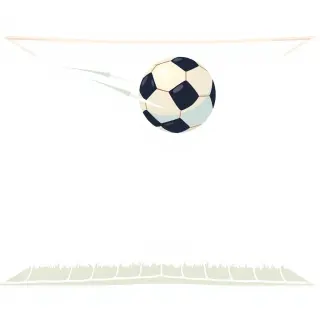 رسم توضيحي لكلمة goal