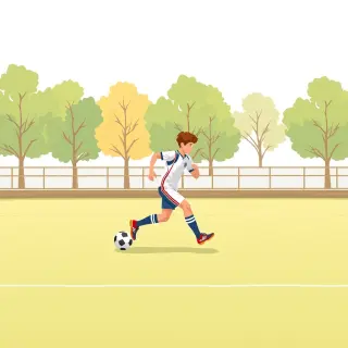 رسم توضيحي لكلمة player