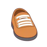 رسم توضيحي لكلمة shoe laces