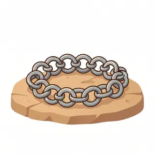 رسم توضيحي لكلمة chain