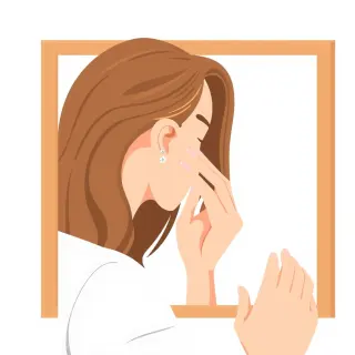 رسم توضيحي لكلمة earring