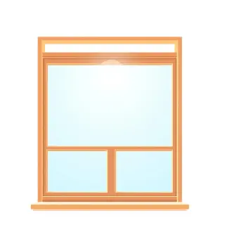 رسم توضيحي لكلمة glass