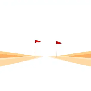 رسم توضيحي لكلمة distance