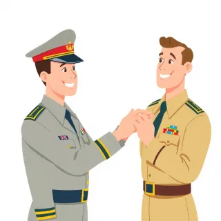 رسم توضيحي لكلمة promote