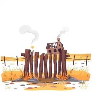 رسم توضيحي لكلمة destruction