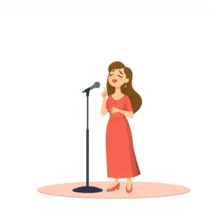 رسم توضيحي لكلمة song