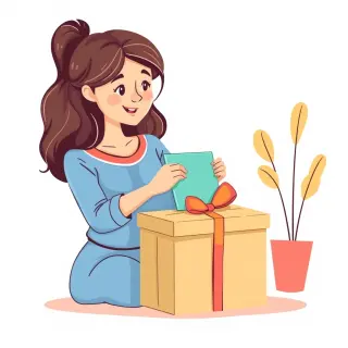 رسم توضيحي لكلمة wrap