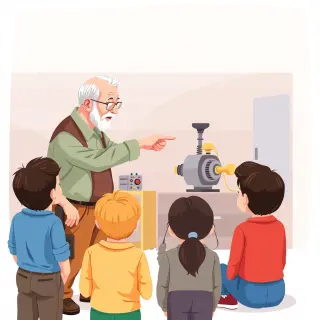 رسم توضيحي لكلمة instruct