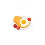 رسم توضيحي لكلمة breakfast