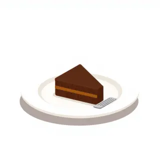 رسم توضيحي لكلمة chocolate
