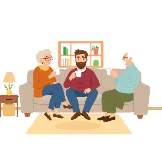 رسم توضيحي لكلمة company
