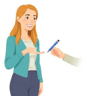 رسم توضيحي لكلمة have got