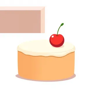 رسم توضيحي لكلمة cherry