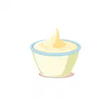 رسم توضيحي لكلمة mayonnaise