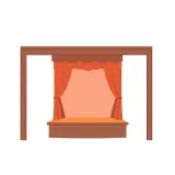 رسم توضيحي لكلمة stage