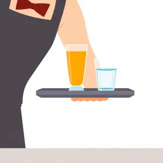 رسم توضيحي لكلمة drinks