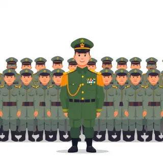 رسم توضيحي لكلمة general