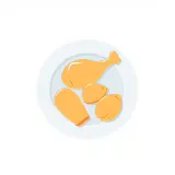 رسم توضيحي لكلمة meat