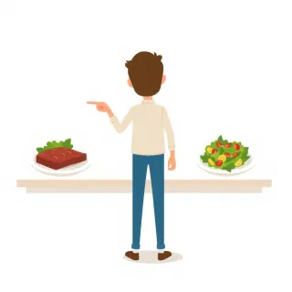 رسم توضيحي لكلمة preference