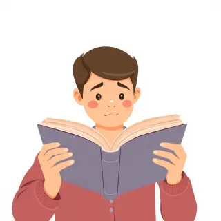 رسم توضيحي لكلمة read