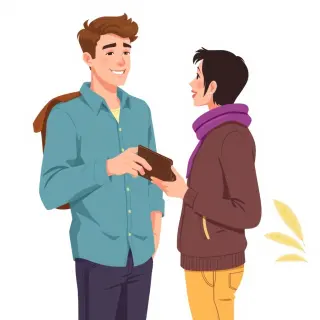 رسم توضيحي لكلمة trust