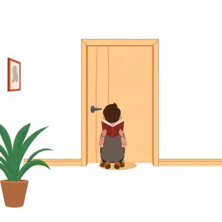 رسم توضيحي لكلمة privacy