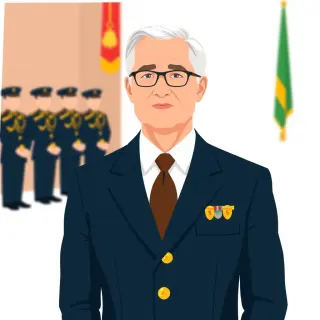 رسم توضيحي لكلمة Class A Uniform