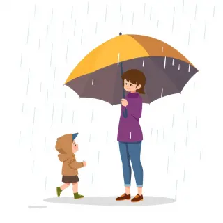 رسم توضيحي لكلمة protection