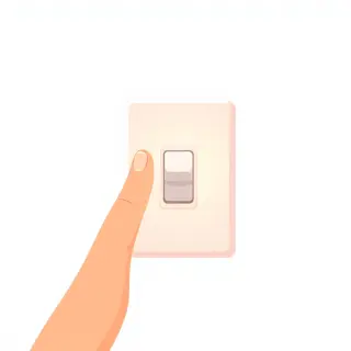 رسم توضيحي لكلمة switch